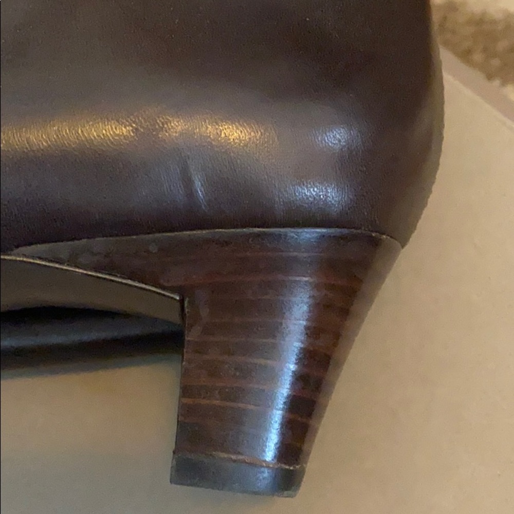 Cole Haan dark chocolate boots - Picture 5 of 8